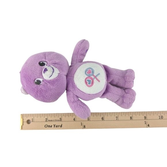 Care Bears Share Bear Plush 9" Purple Lollipop Stuffed Animal Toy 2007 TCFC - Picture 7 of 8